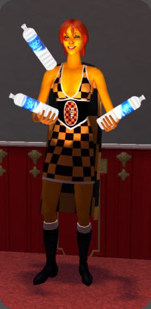 Tangerine Mistress In Action